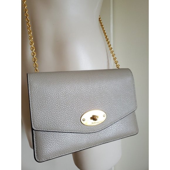 Mulberry Bags Mulberry Darley Small Classic Taupe Crossbody